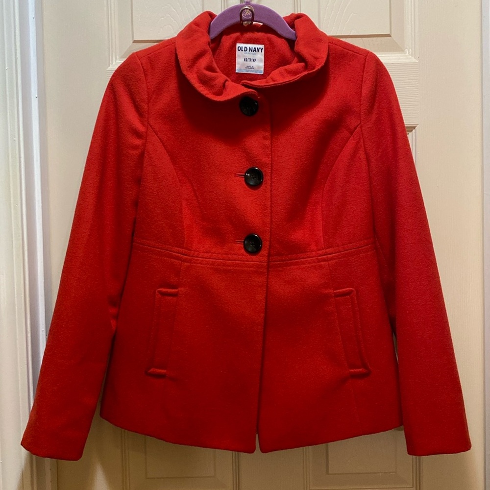 Old Navy Red Jacket SZ XS
